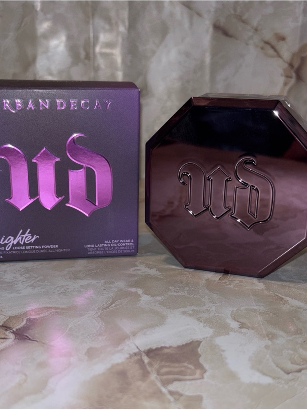 Urban Decay Metallic Plum Setting Powder Compact